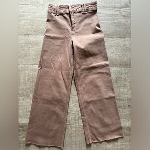 Brown, Zara wide leg pants